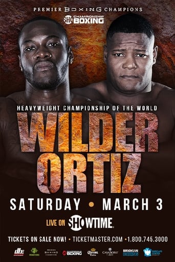 Poster of Deontay Wilder vs. Luis Ortiz