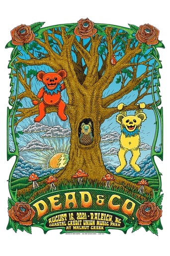 Poster of Dead & Company: 2021-08-16 Coastal Credit Union Music Park at Walnut Creek, Raleigh, NC