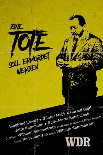 Poster of Eine Tote soll ermordet werden