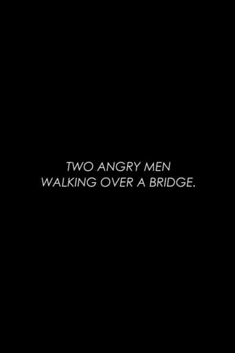 Poster of Two Angry Men Walking Over a Bridge