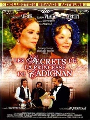 Poster of The Secrets of the Princesse de Cadignan