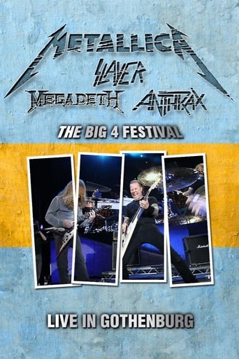 Poster of Metallica - The Big 4 Live in Gothenburg, Sweden