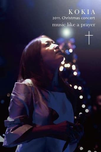 Poster of KOKIA 2011 Christmas concert "music like a prayer"