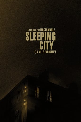 Poster of Sleeping City - La ville endormie (a prologue for Noctambule)