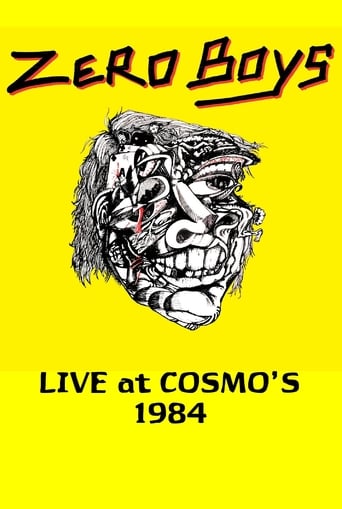 Poster of Zero Boys: Live at Cosmo's 1984