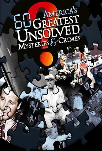 Poster of America's 60 Greatest Unsolved Mysteries and Crimes