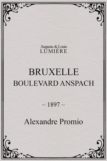 Poster of Bruxelles, Boulevard Anspach