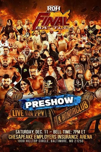 Poster of ROH: Final Battle 2021 Preshow