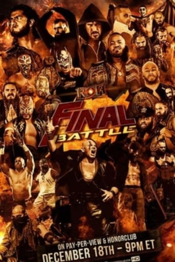 Poster of ROH: Final Battle 2020