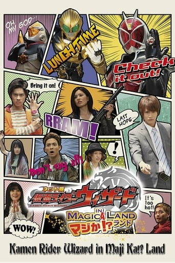 Poster of Kamen Rider Wizard in Magica!? Land