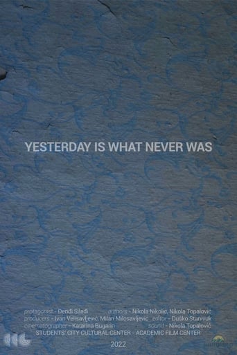 Poster of Yesterday Is What Never Was