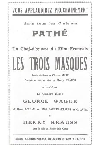 Poster of Les Trois masques