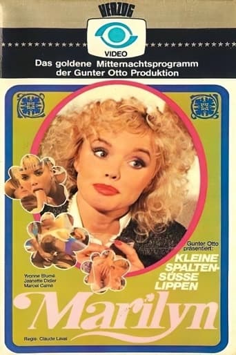 Poster of Marilyn - Kleine Spalten, Süsse Lippen