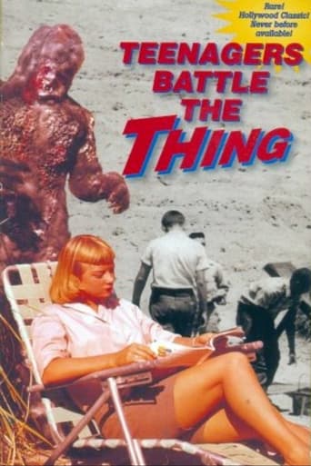 Poster of Teenagers Battle the Thing