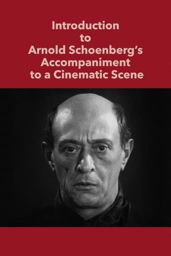 Poster of Introduction to Arnold Schoenberg’s Accompaniment to a Cinematic Scene