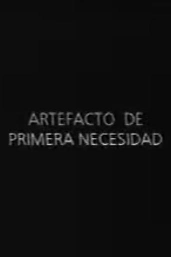 Poster of Artefacto de primera necesidad