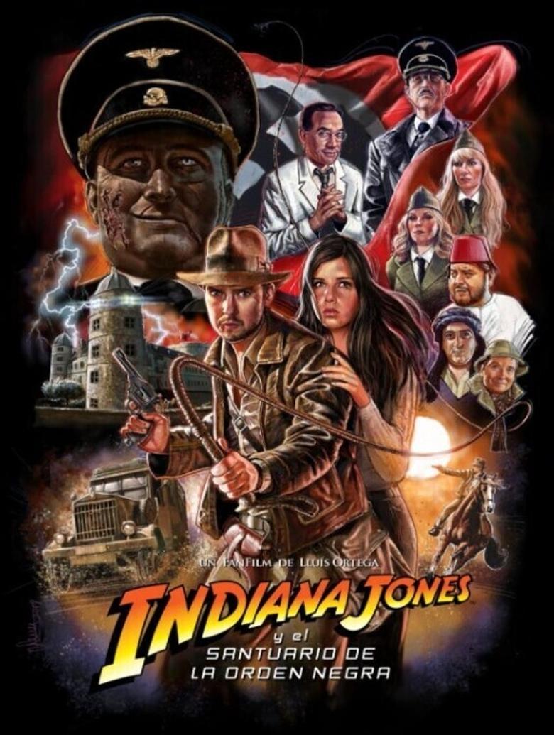 Poster of Indiana Jones and the Sanctuary of the Black Order