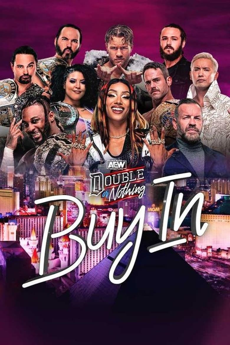 Poster of AEW Double or Nothing: The Buy In