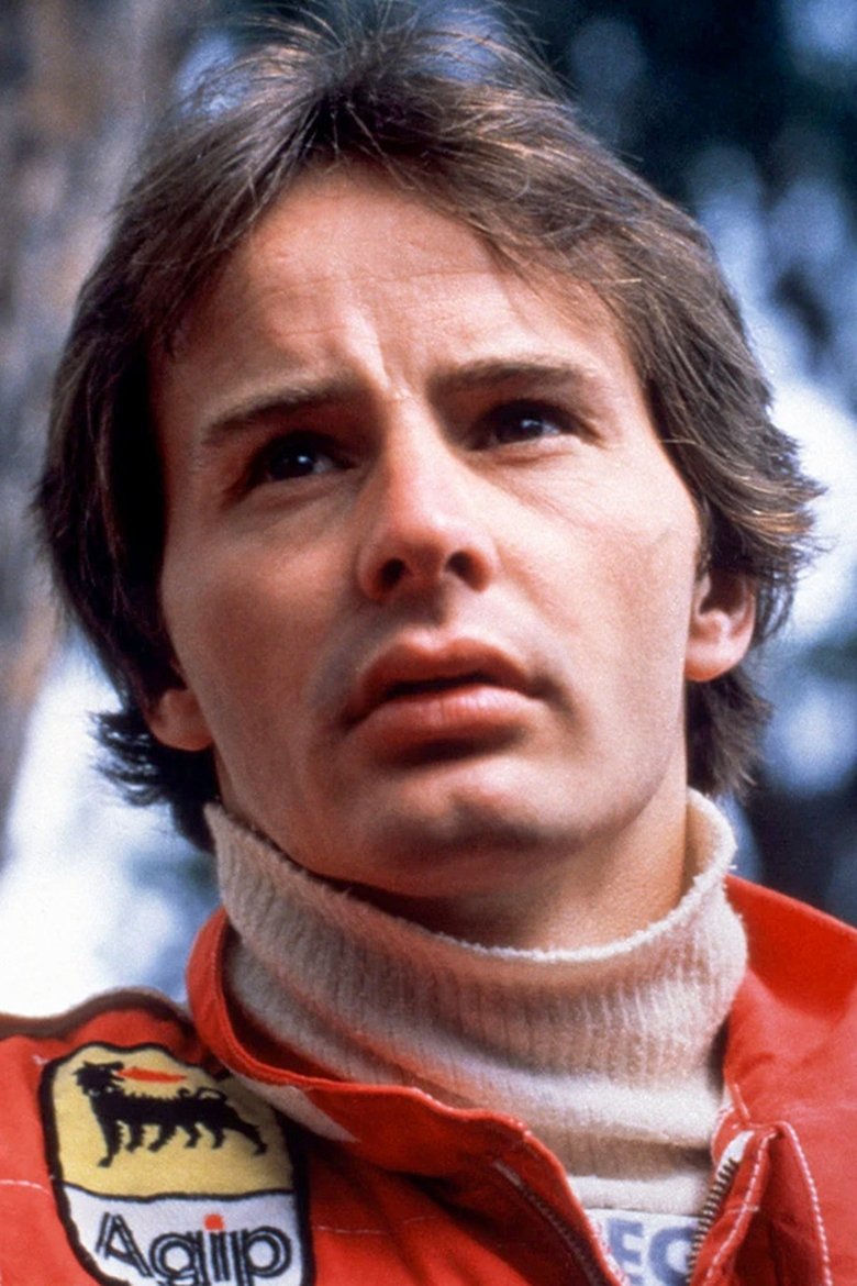 Portrait of Gilles Villeneuve