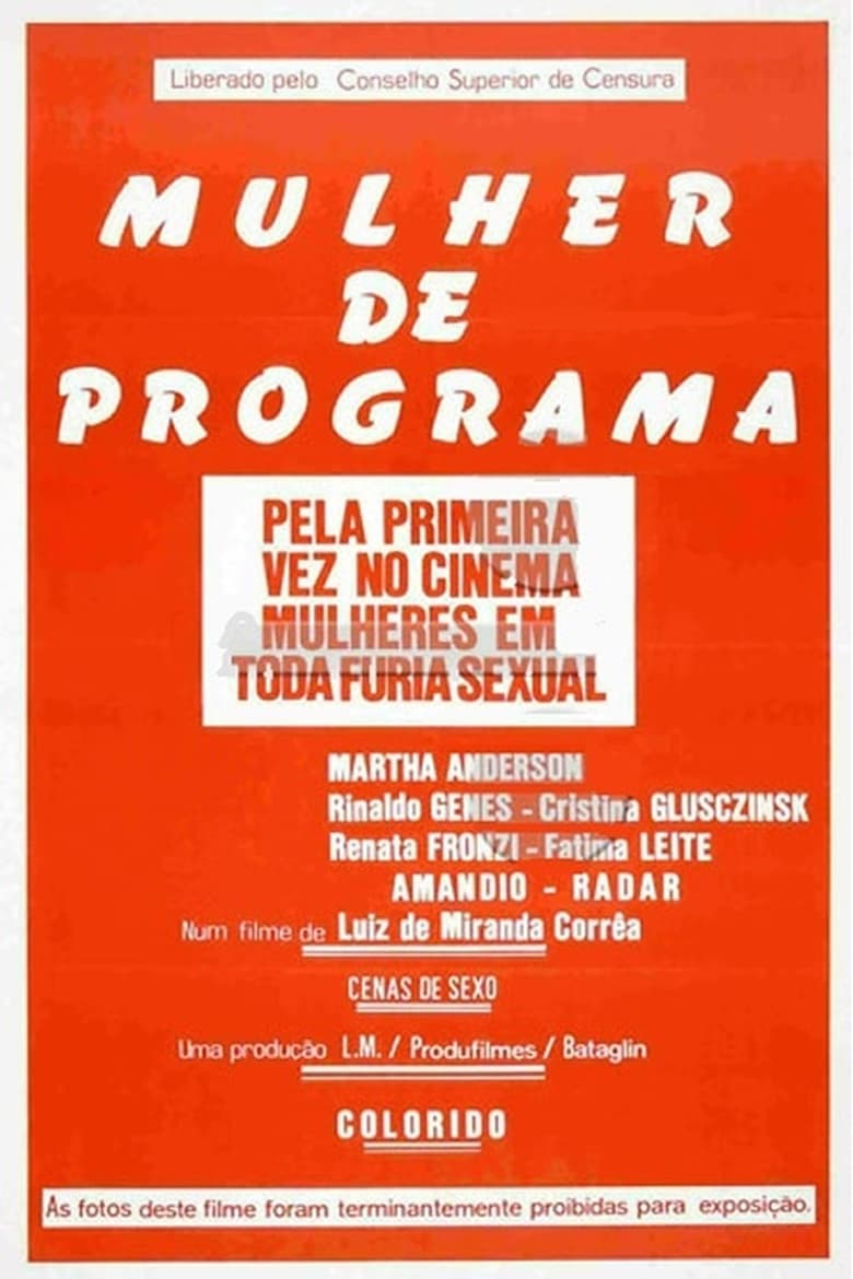 Poster of Mulher de Programa