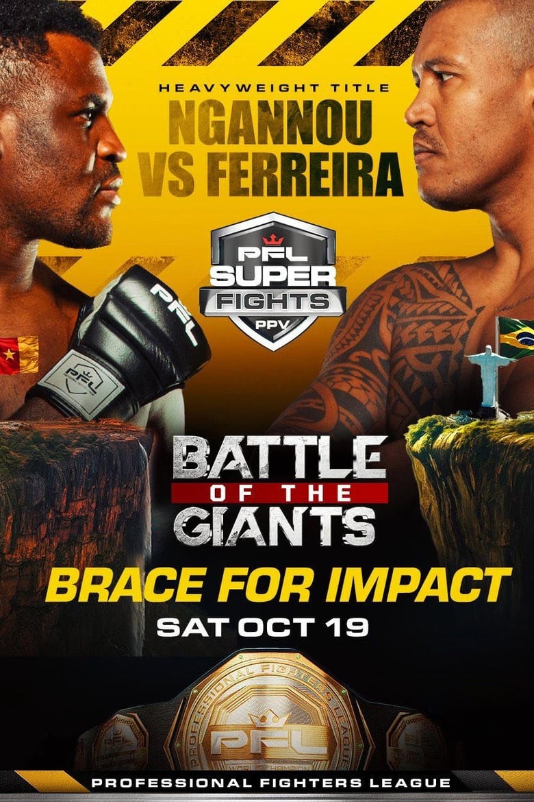 Poster of PFL Super Fights: Battle of the Giants