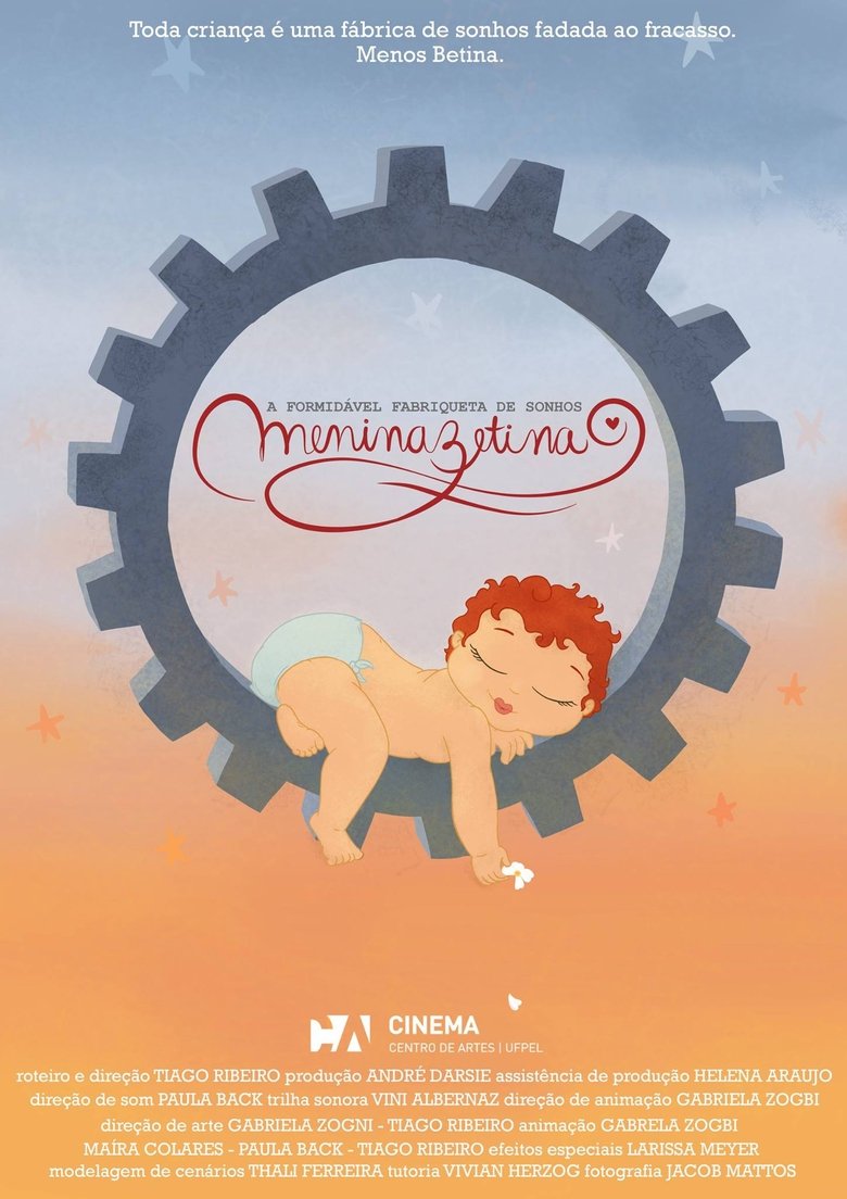 Poster of A Formidável Fabriqueta de Sonhos Menina Betina