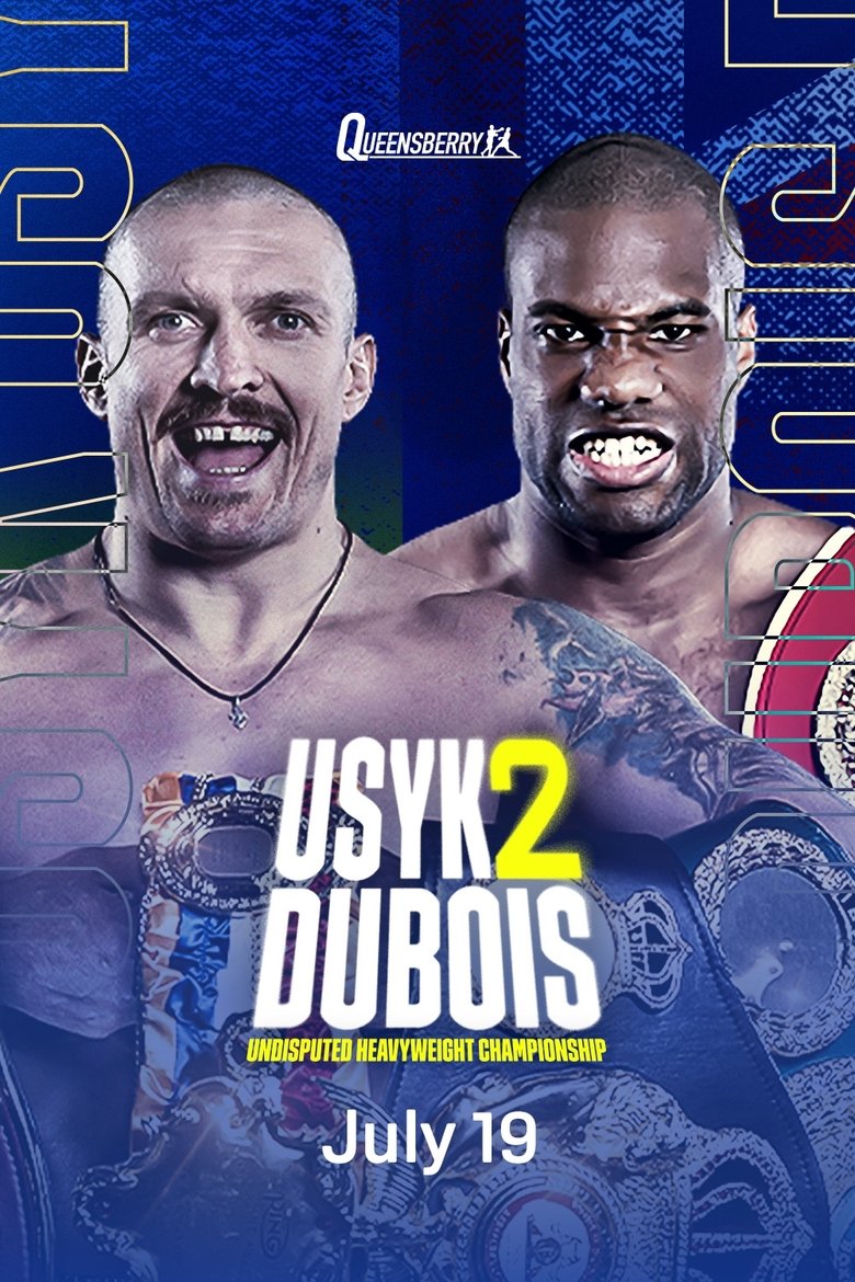 Poster of Oleksandr Usyk vs. Daniel Dubois II