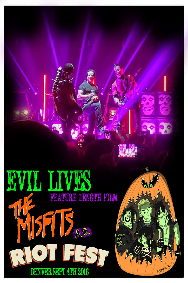 Poster of Evil Lives: The Misfits A.D.