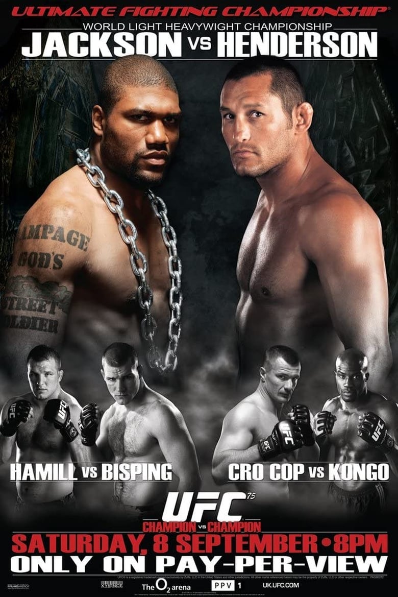 Poster of UFC 75: Champion vs. Champion