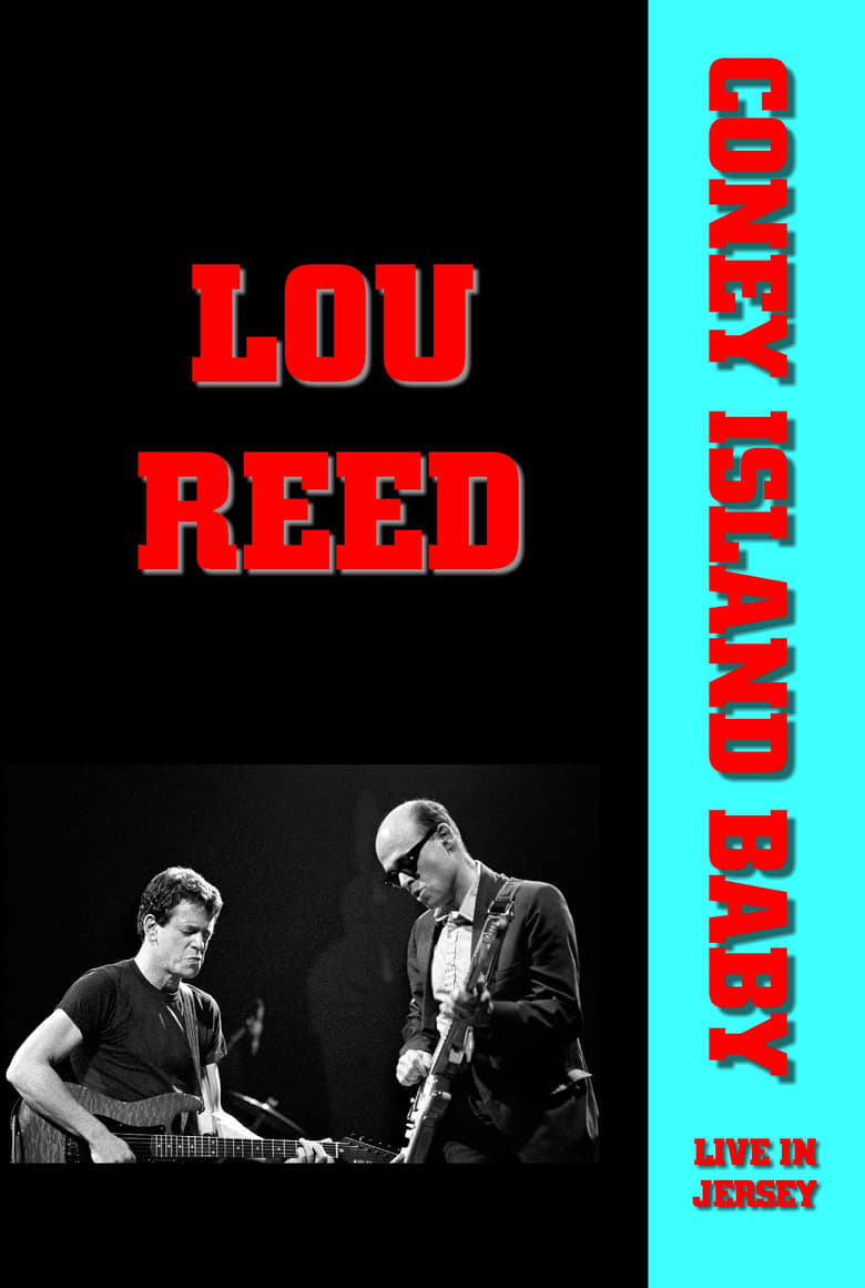 Poster of Lou Reed - Coney Island Baby Live in Jersey