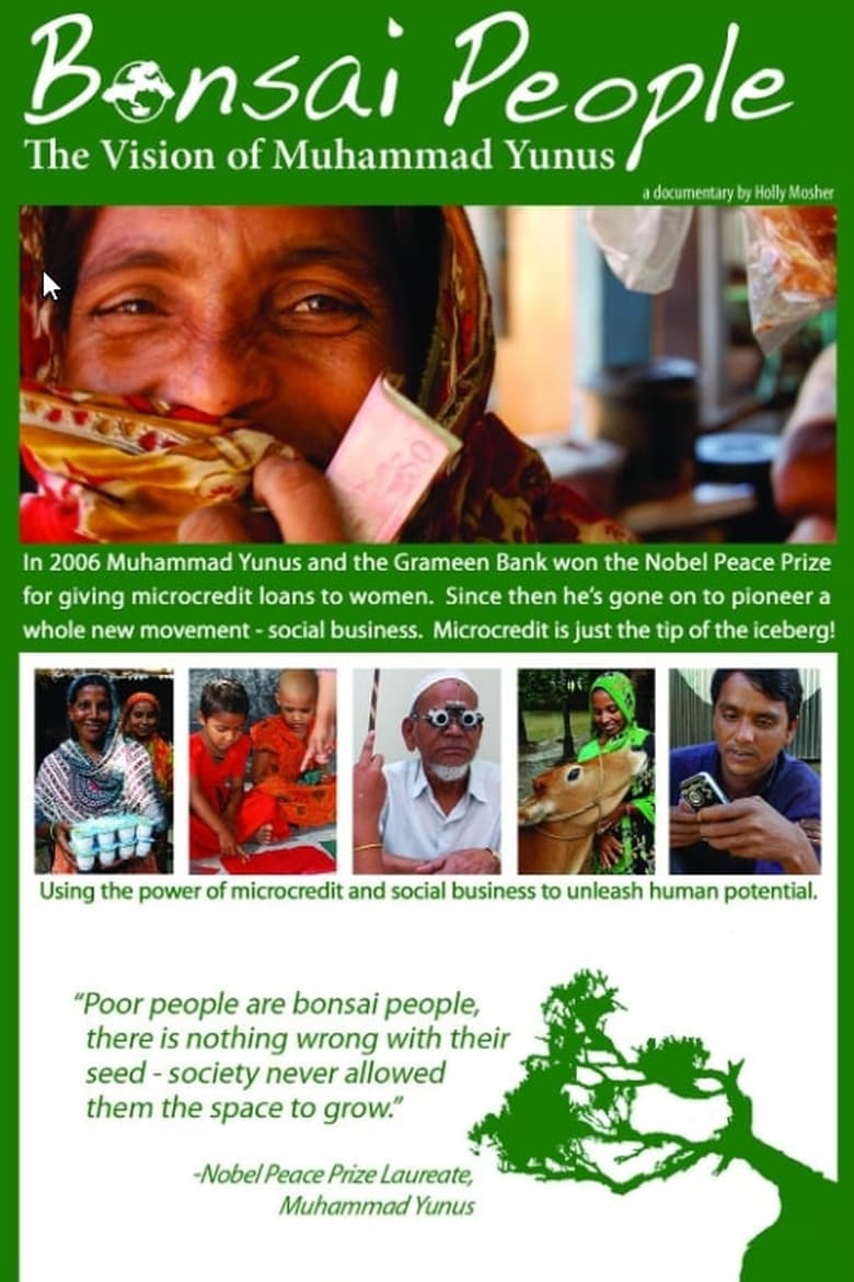 Poster of Bonsai People: The Vision of Muhammad Yunus