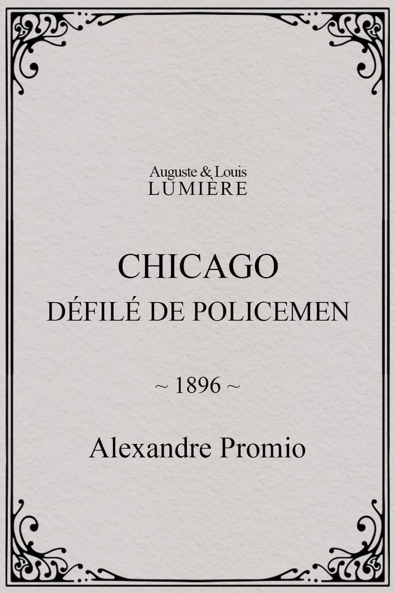 Poster of Chicago Police Parade