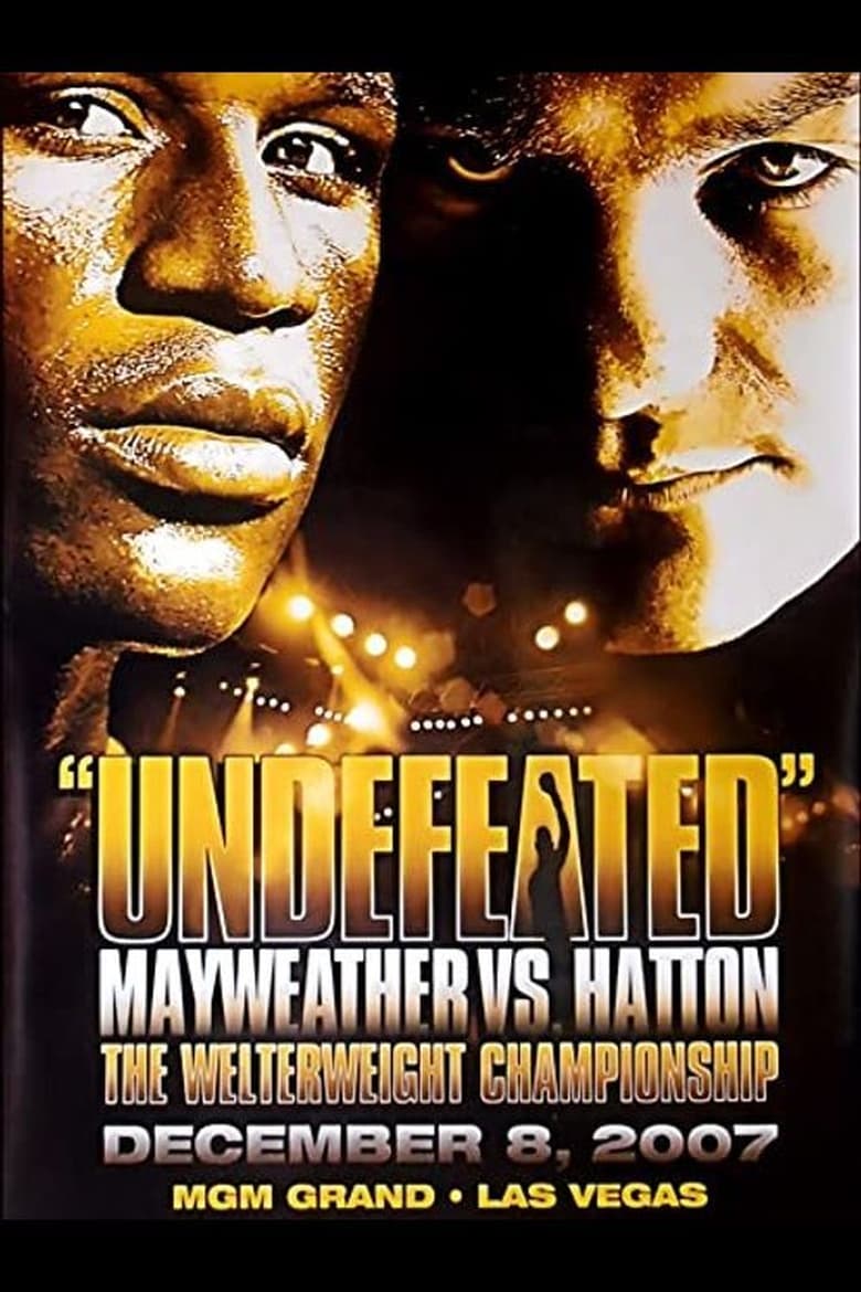 Poster of Floyd Mayweather Jr. vs. Ricky Hatton