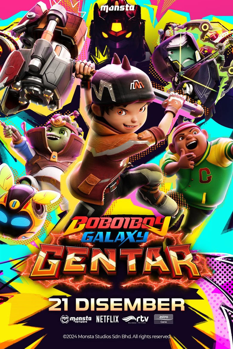 Poster of Cast and Crew in BoBoiBoy Galaxy - Season 4 - Episode 2 - Superheroes in Distress