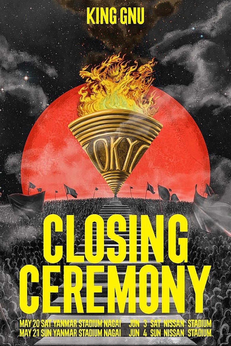 Poster of King Gnu Stadium Live Tour 2023 CLOSING CEREMONY