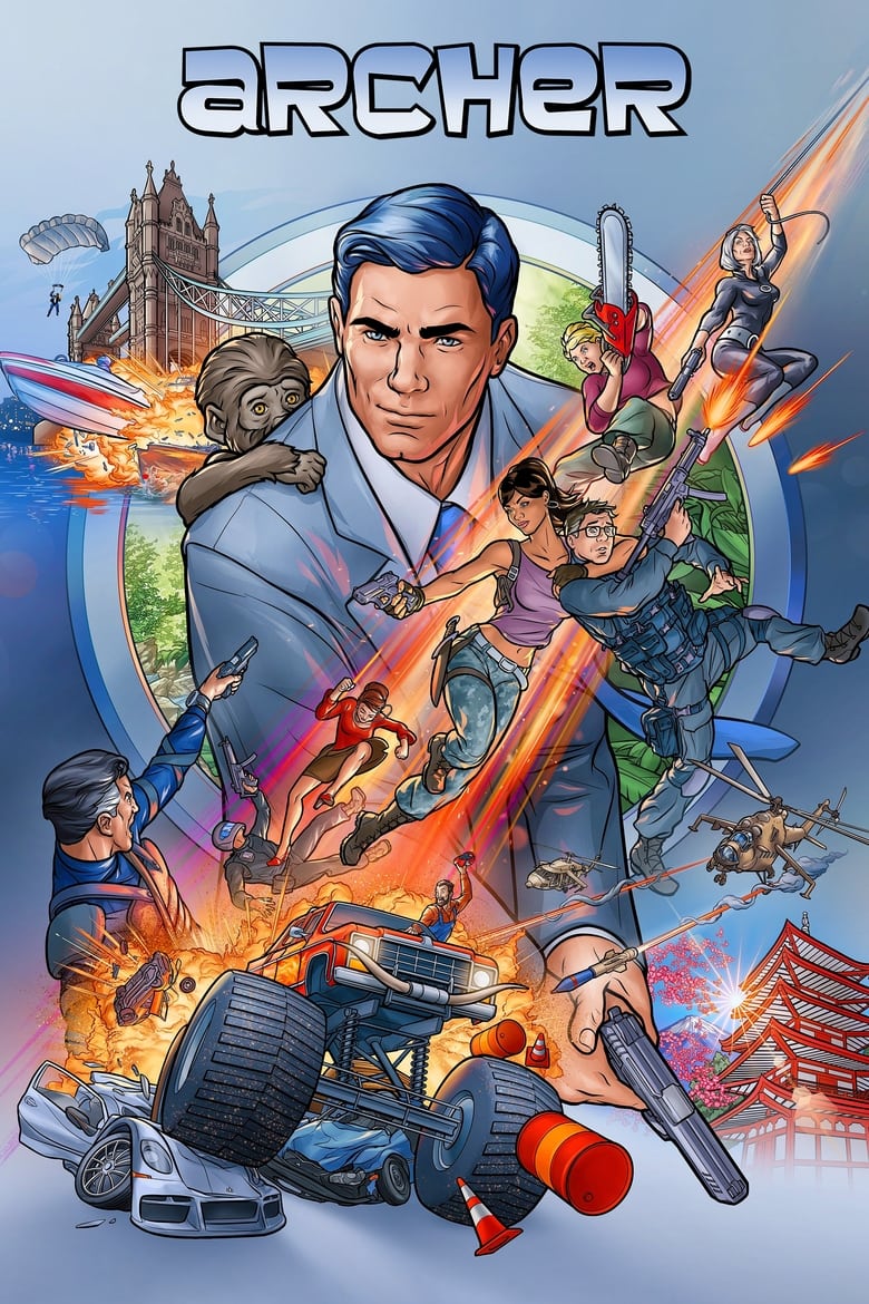 Poster of Episodes in Archer - Season 12 - Season 12