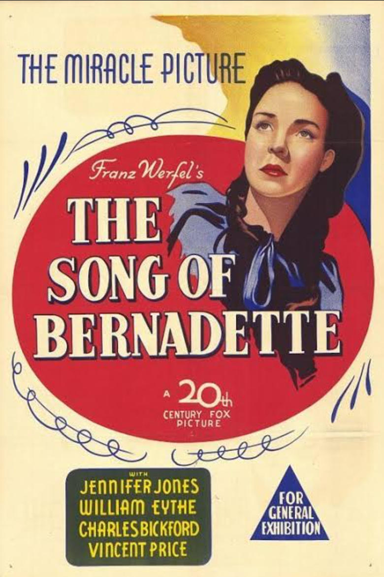 Poster of The Song of Bernadette