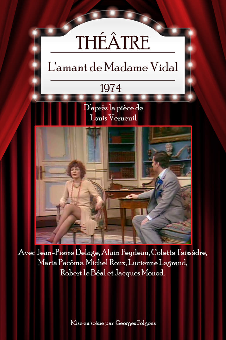 Poster of L'amant de Madame Vidal