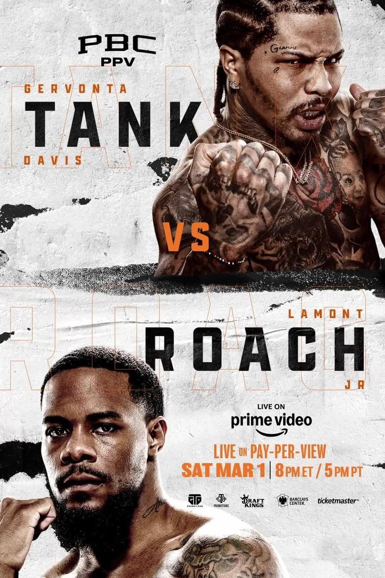 Poster of Gervonta Davis vs. Lamont Roach