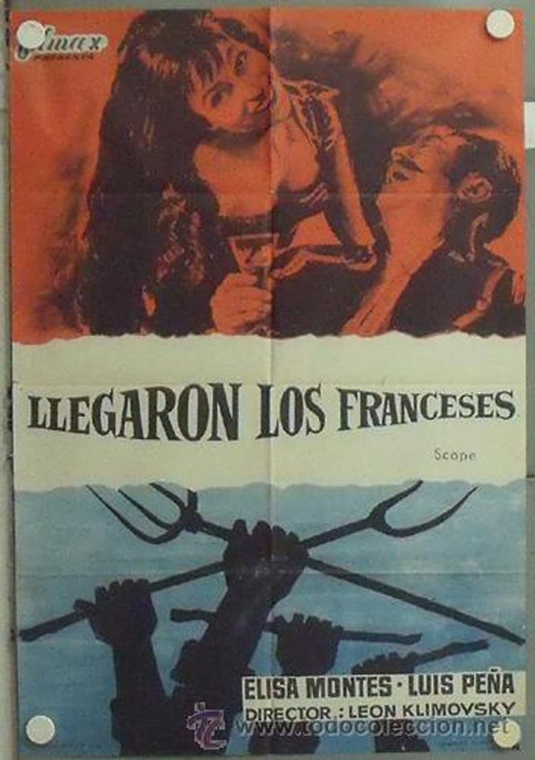 Poster of Llegaron los franceses