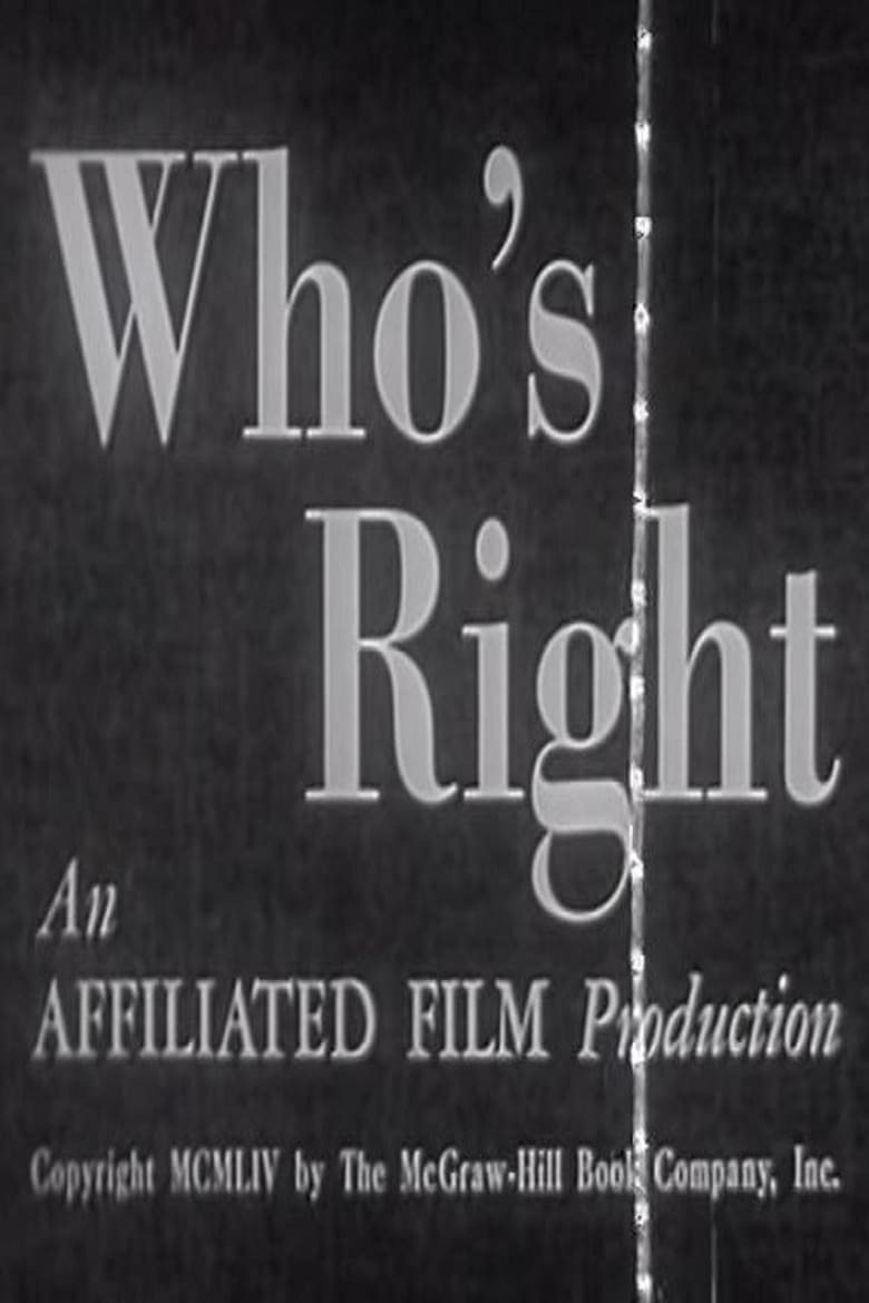 Poster of Who's Right?