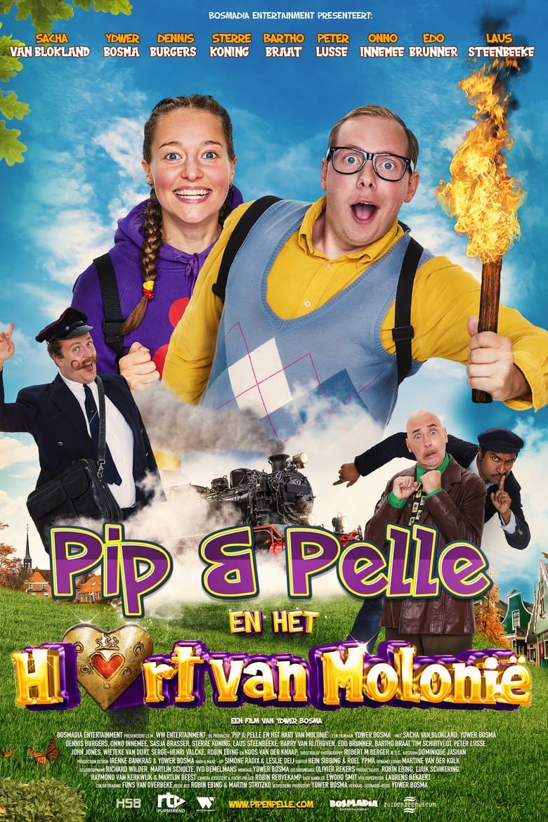 Poster of Pip & Pelle en het Hart van Molonië