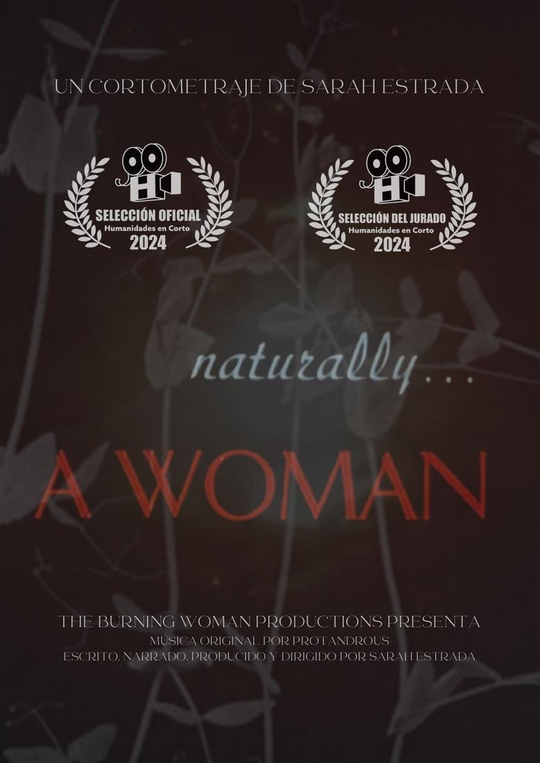 Poster of Naturally... A Woman