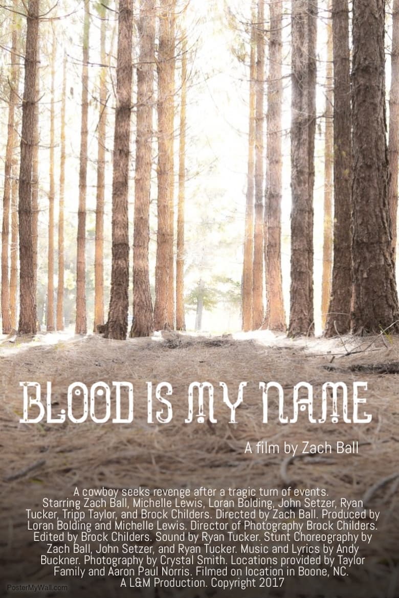 Poster of Blood Is My Name