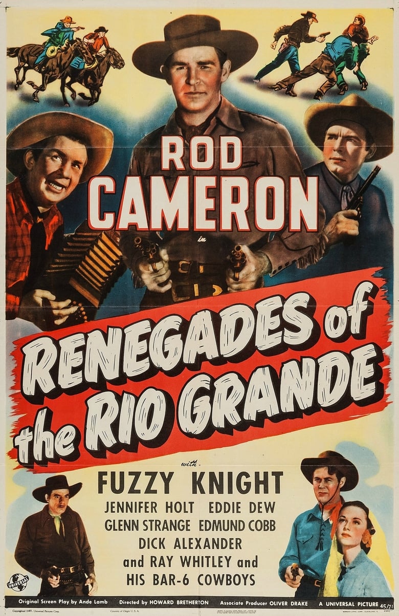 Poster of Renegades of the Rio Grande