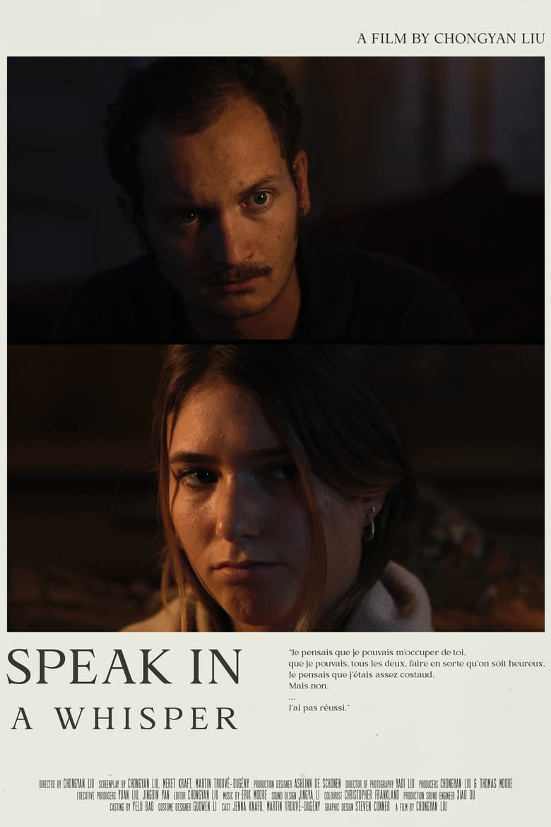 Poster of Speak in a Whisper