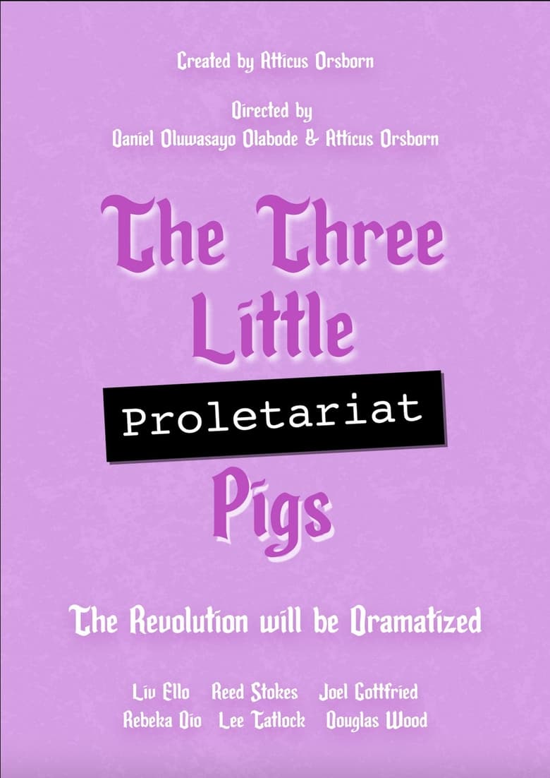 Poster of The Three Little (Proletariat) Pigs