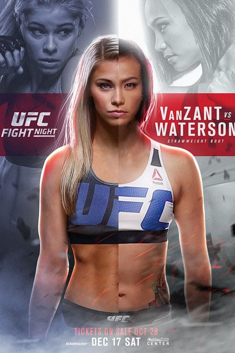 Poster of UFC on Fox 22: VanZant vs. Waterson