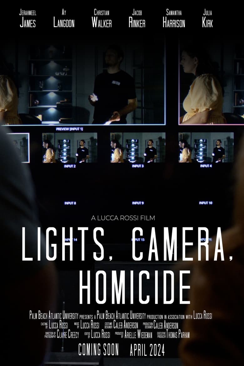 Poster of Lights, Camera, Homicide