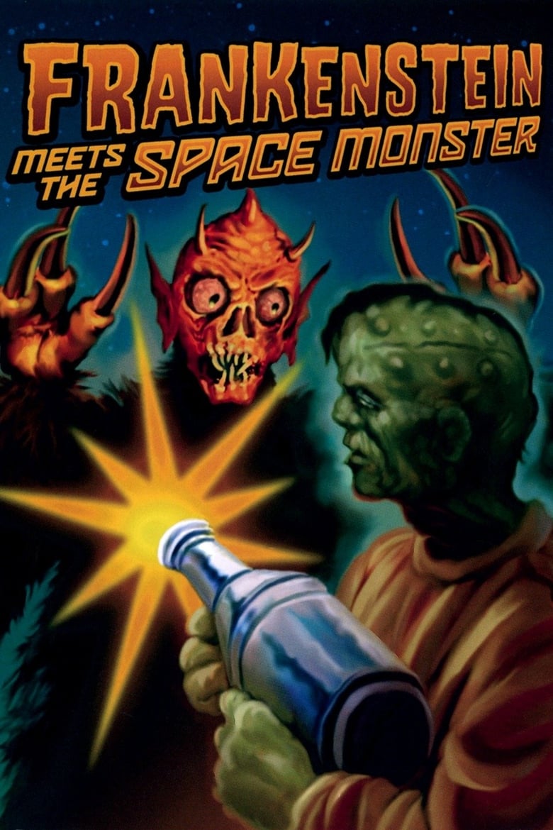 Poster of Frankenstein Meets the Space Monster